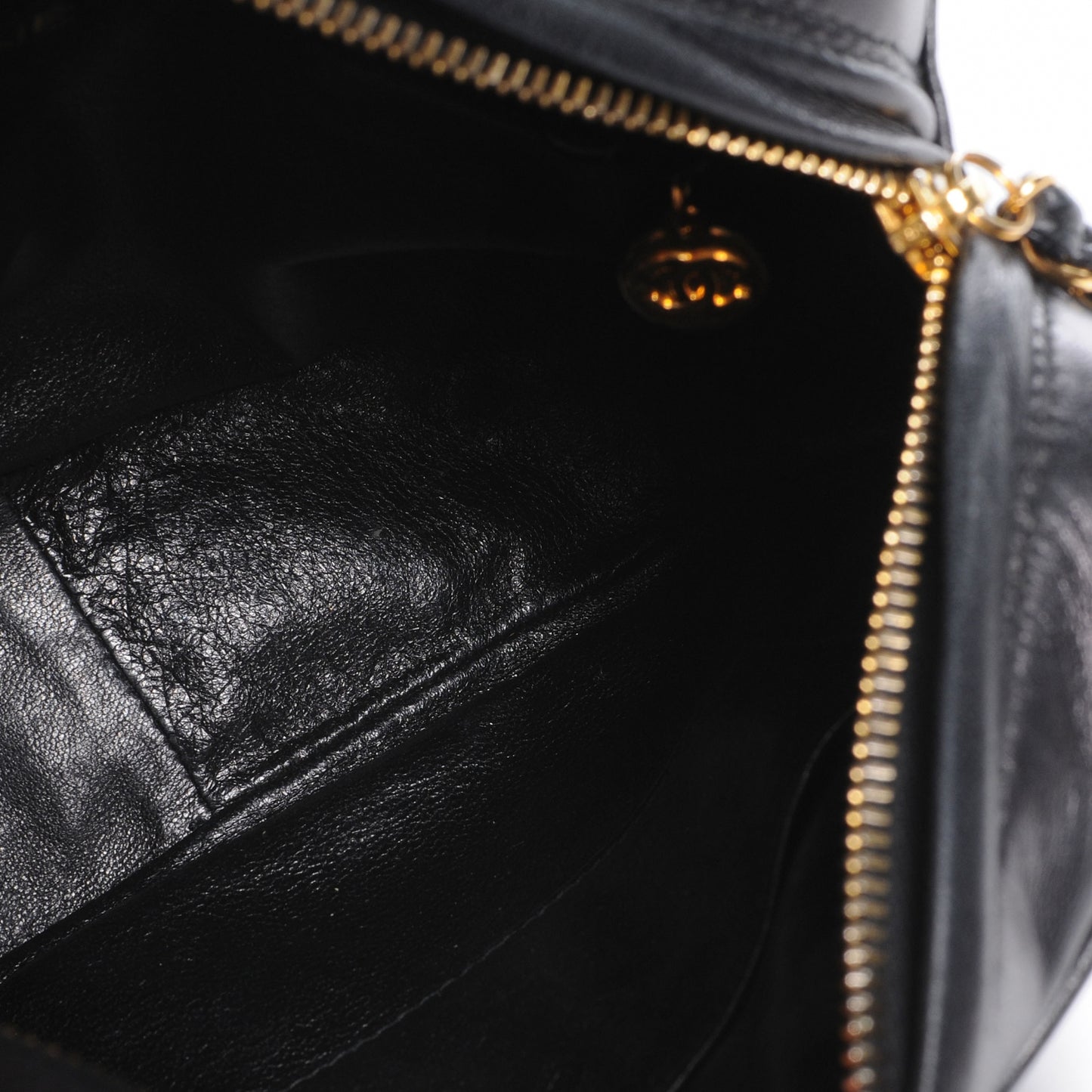 Lambskin Quilted Bag Black