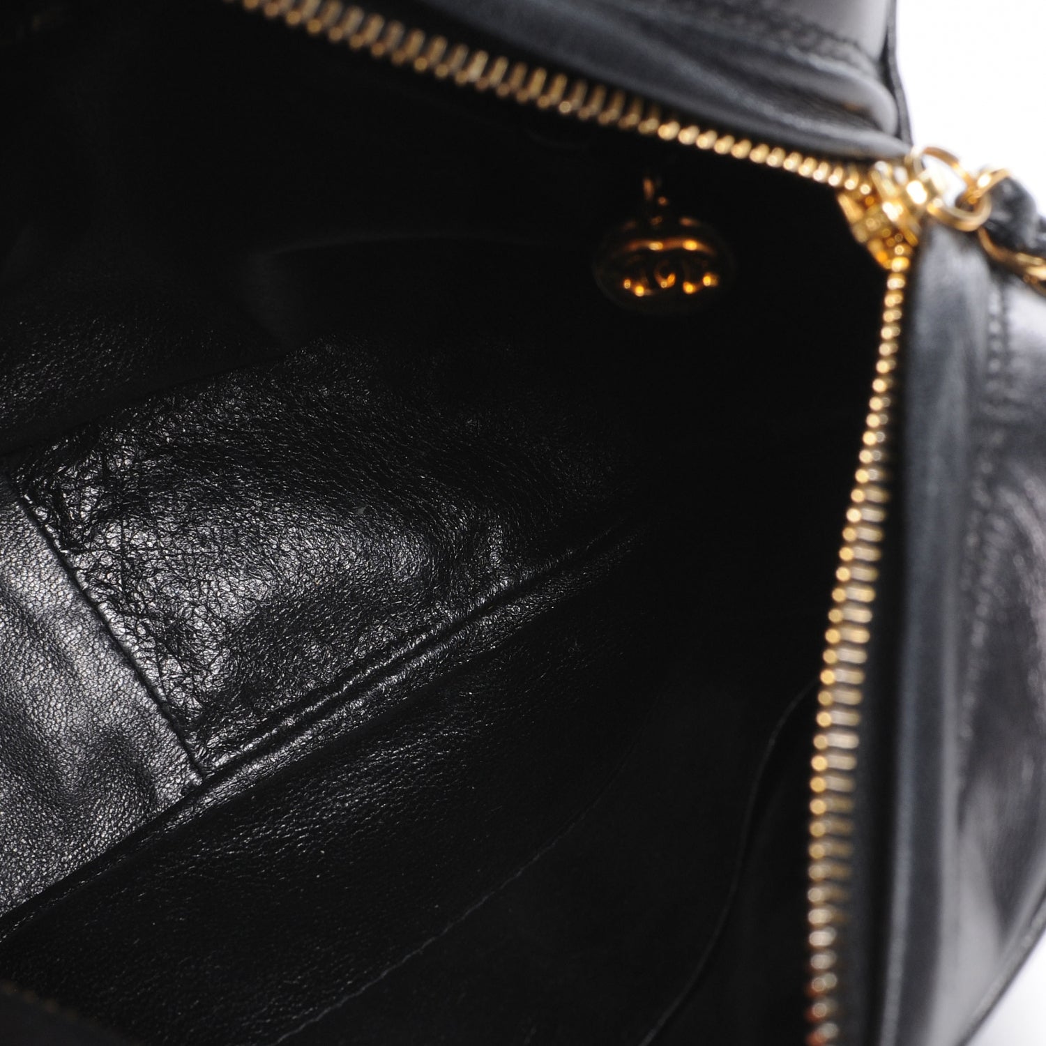 Chanel Lambskin Quilted Bag Black 6 of 7