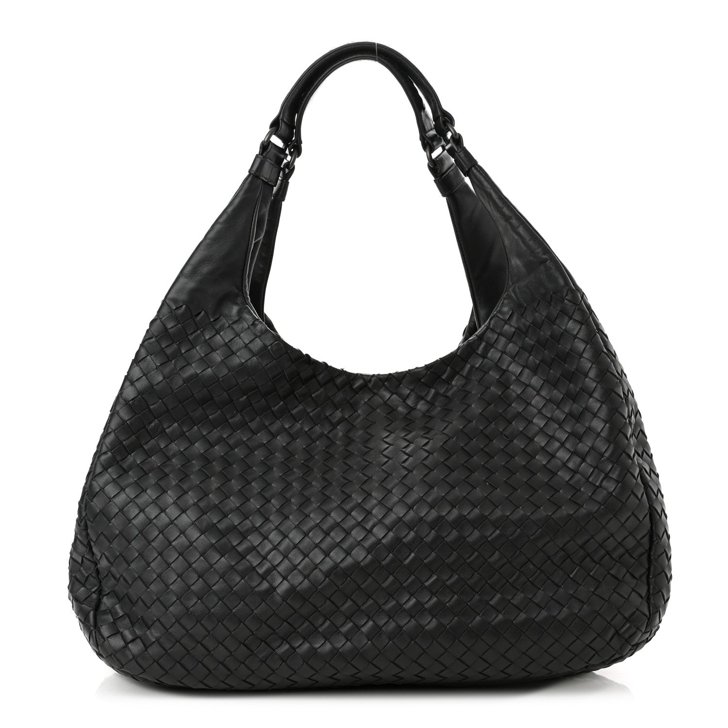 Bottega Veneta Nappa Intrecciato Medium Campana Hobo Black 1 of 11