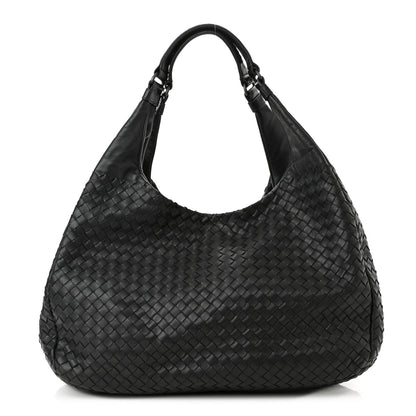 Bottega Veneta Nappa Intrecciato Medium Campana Hobo Black 1 of 11