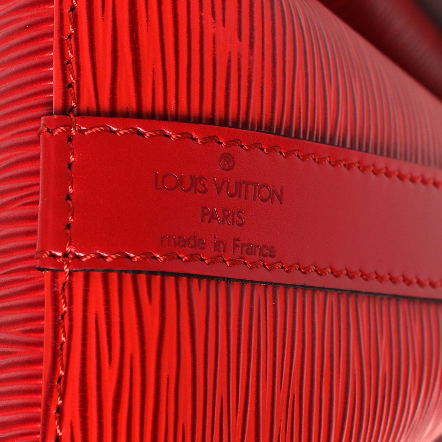 Louis Vuitton Epi Petit Noe Castillan Red 6 of 12