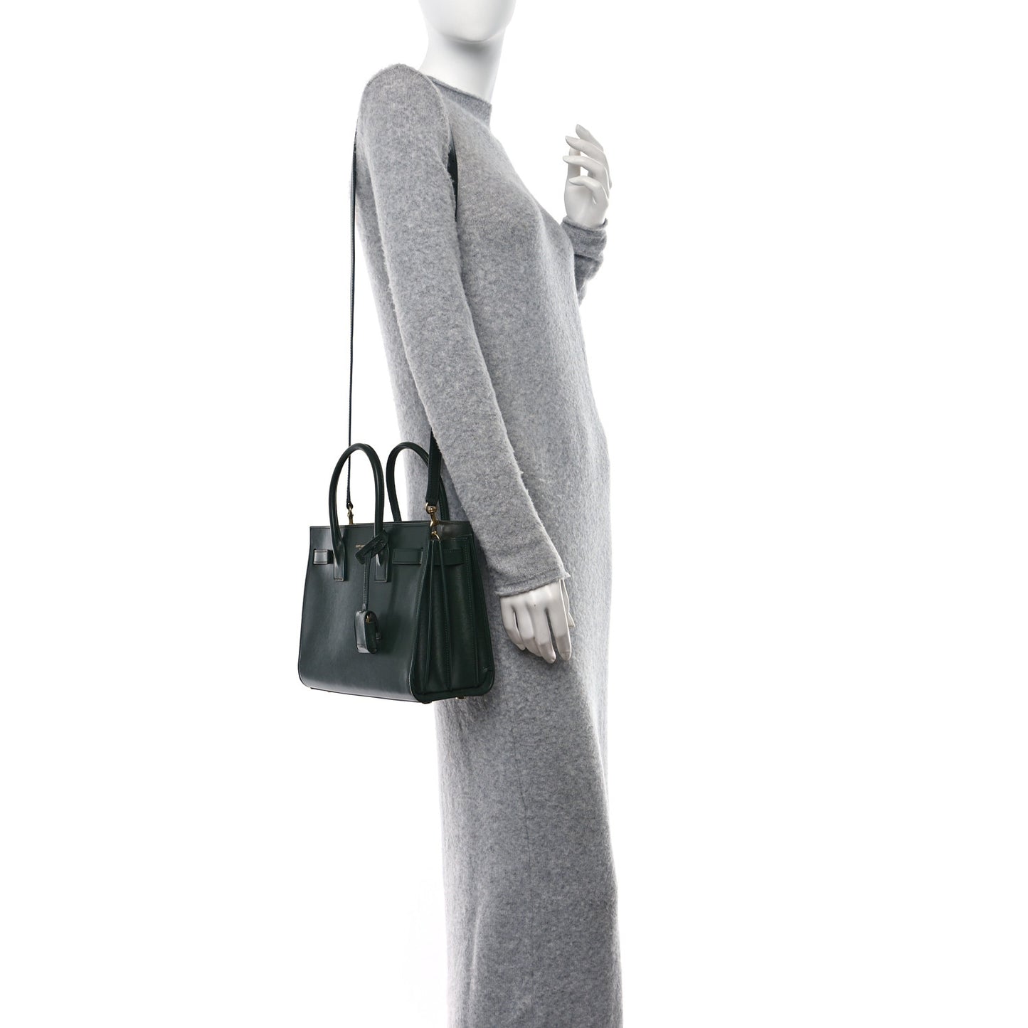Calfskin Baby Sac De Jour Dark Vert