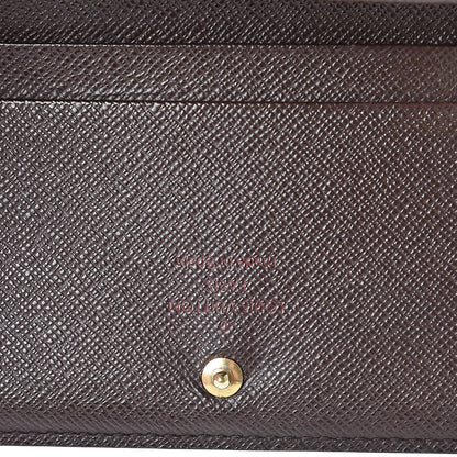 Louis Vuitton Damier Ebene Porte-Monnaie Billets Tresor Wallet 6 of 17