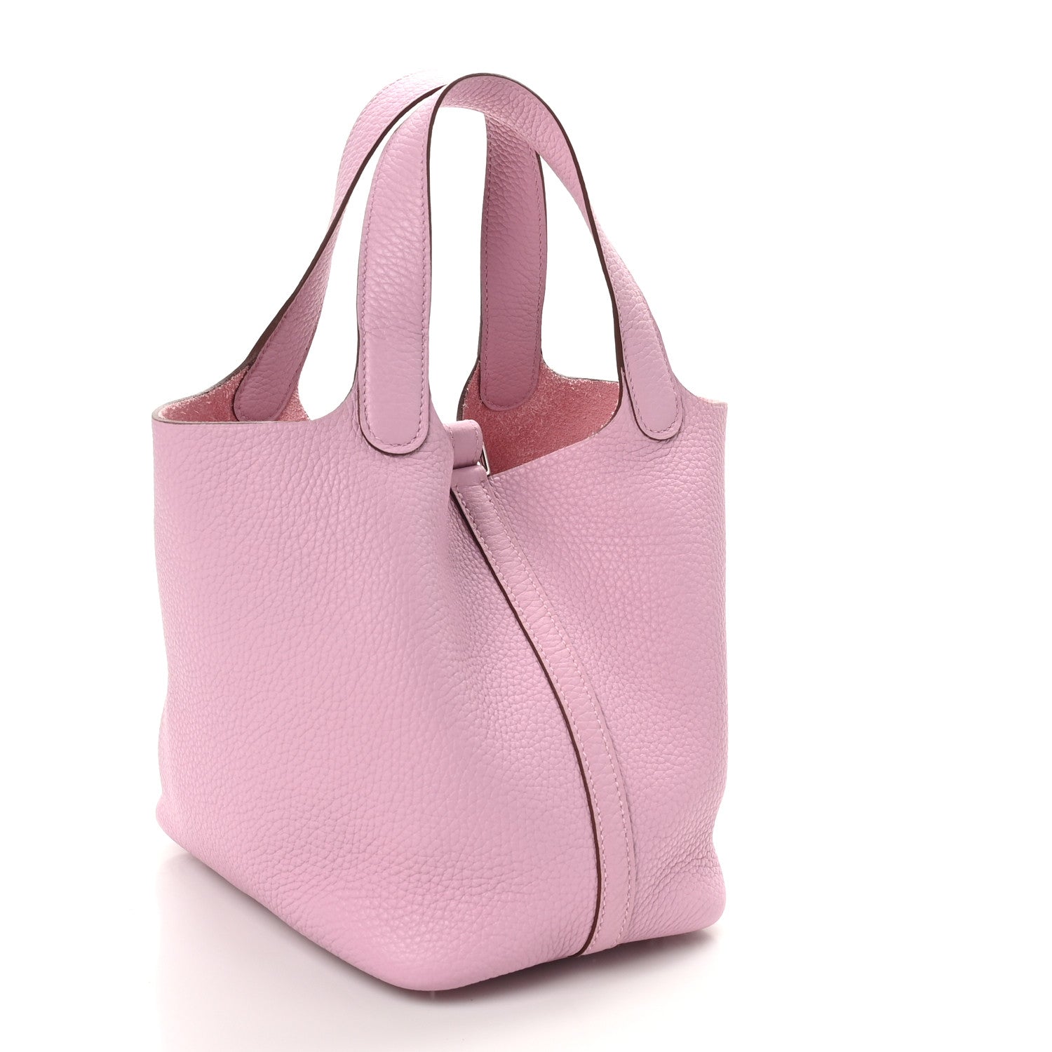Hermes Taurillon Clemence Picotin Lock 18 PM Mauve Sylvestre 3 of 10