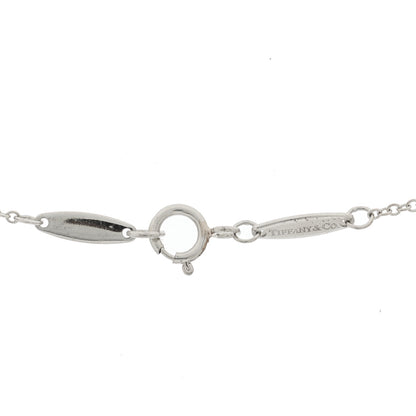 Tiffany Platinum Diamond .17ct Elsa Peretti Diamonds By The Yard Pendant Necklace 8 of 11