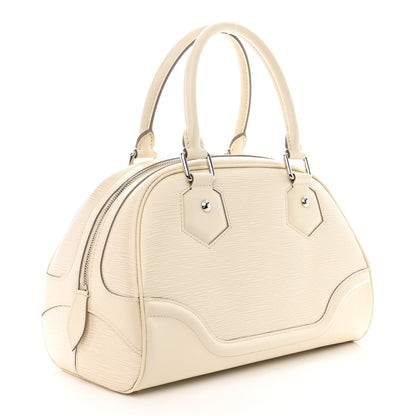 Louis Vuitton Epi Bowling Montaigne PM Ivory 3 of 10
