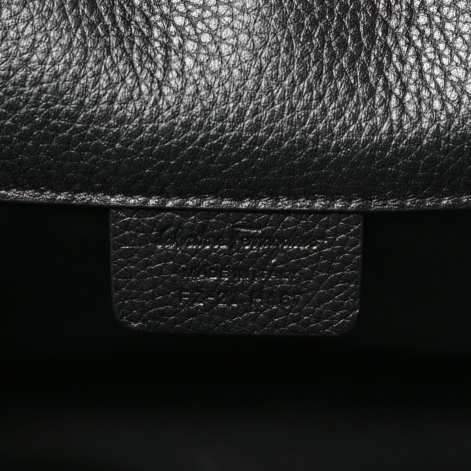 Salvatore Ferragamo Calfskin Large The Studio Bag Black 7 of 9