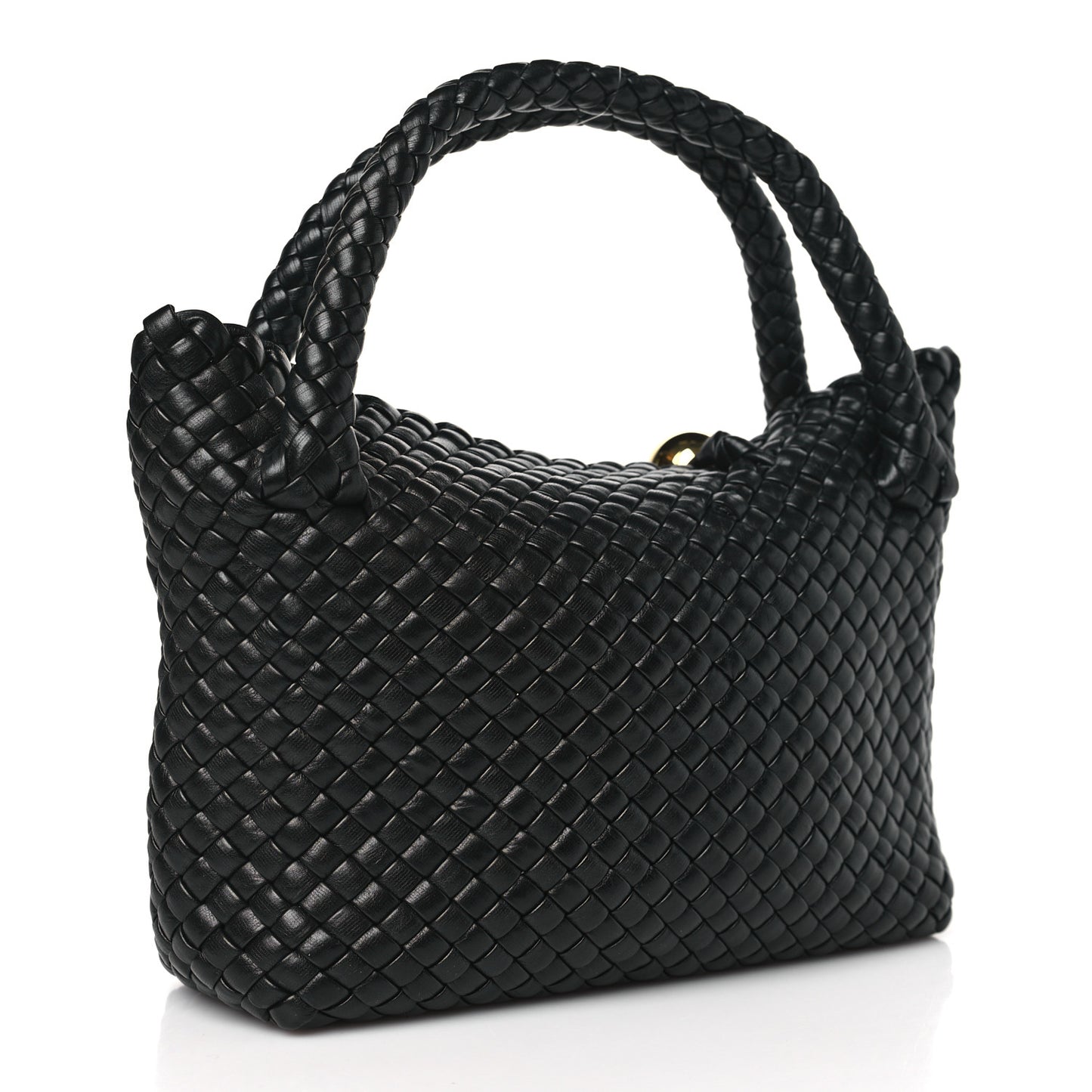 Calfskin Intreccio Mini Tosca Black