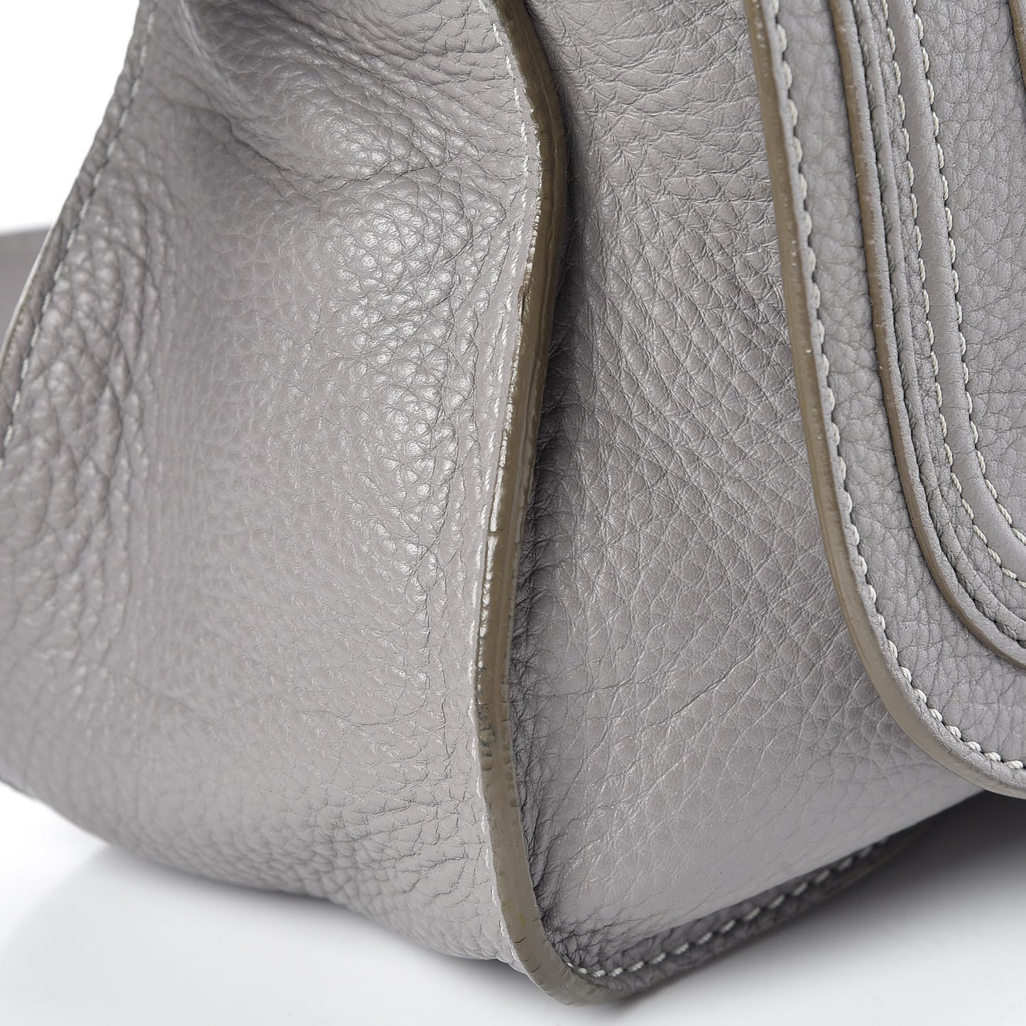 Calfskin Medium Marcie Top Handle Bag Cashmere Grey