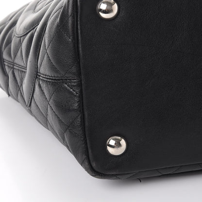 Chanel Calfskin Quilted Large Cambon Tote Black 10 of 12