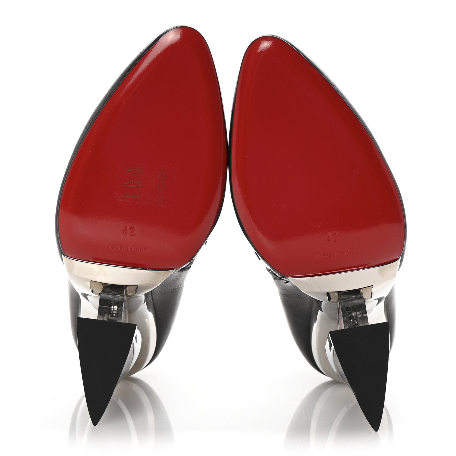 Christian Louboutin Calfskin Levitibootie 100 Booties 42 Black 6 of 9