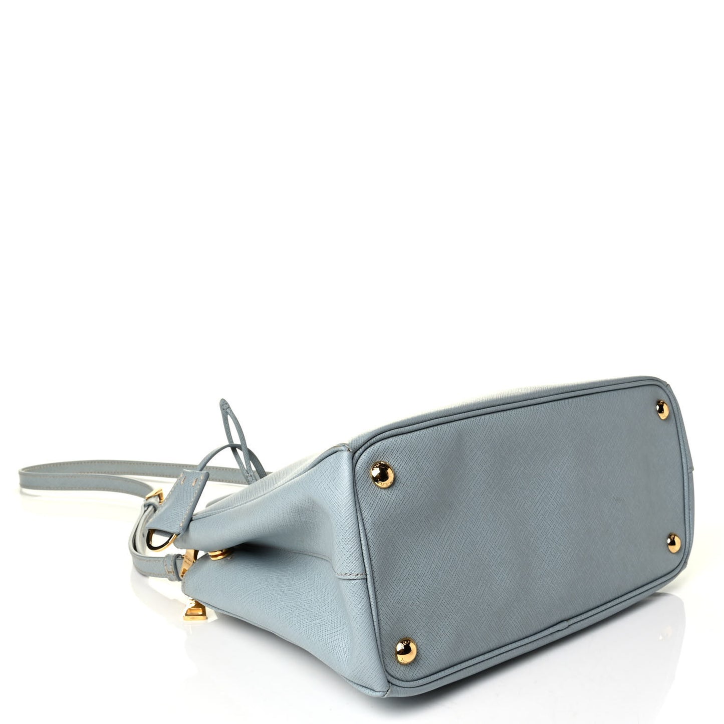 Saffiano Small Galleria Double Zip Tote Lago