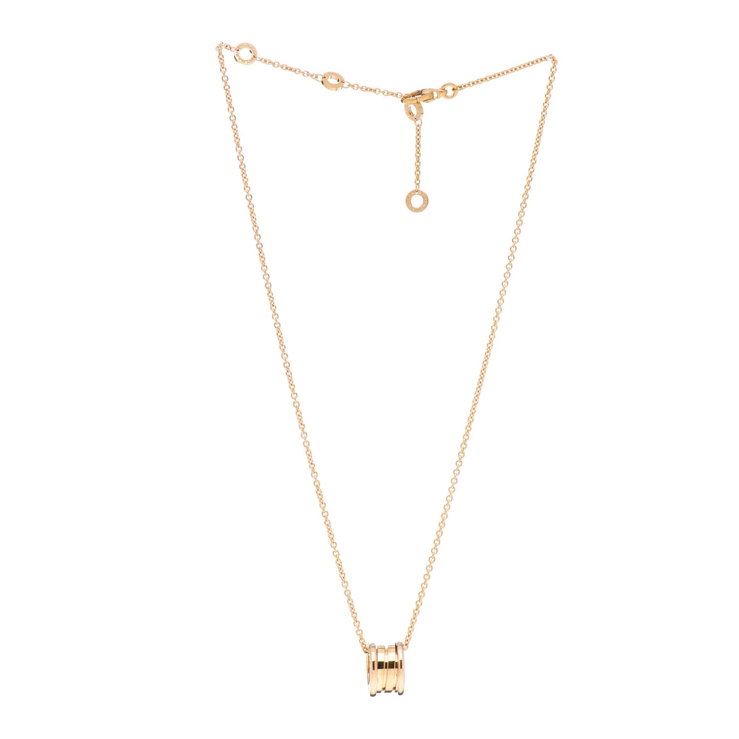 18K Rose Gold B.Zero1 Pendant Necklace