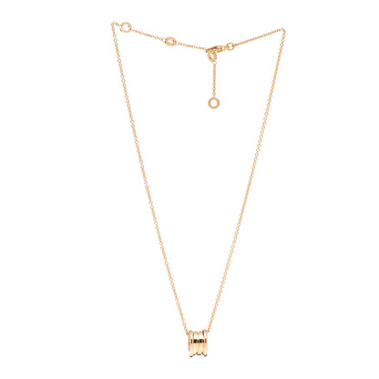 Bulgari 18K Rose Gold B.Zero1 Pendant Necklace 3 of 5