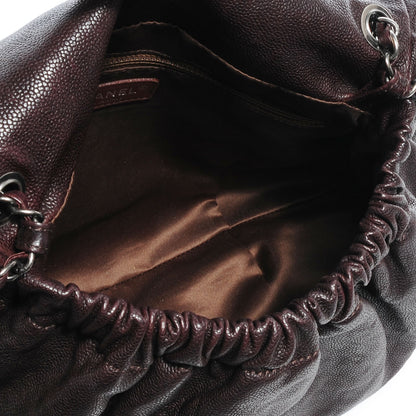 Chanel Caviar Maxi Elastic Flap Brown 5 of 7