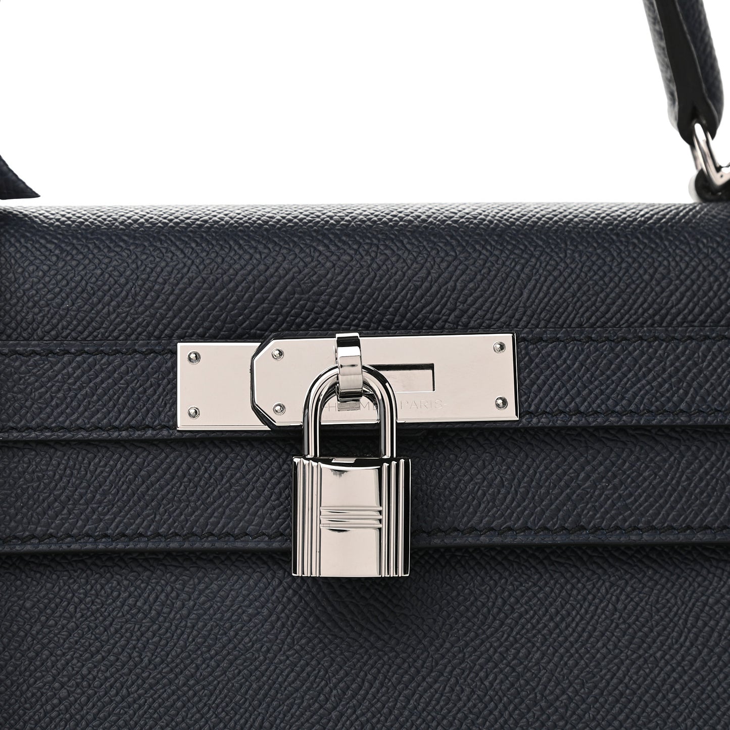 Epsom Kelly Sellier 28 Bleu Indigo