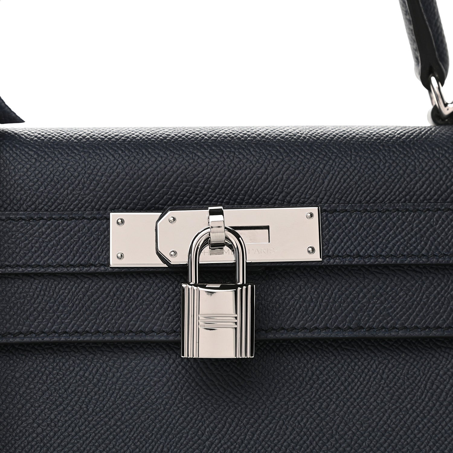 Hermes Epsom Kelly Sellier 28 Bleu Indigo 10 of 10