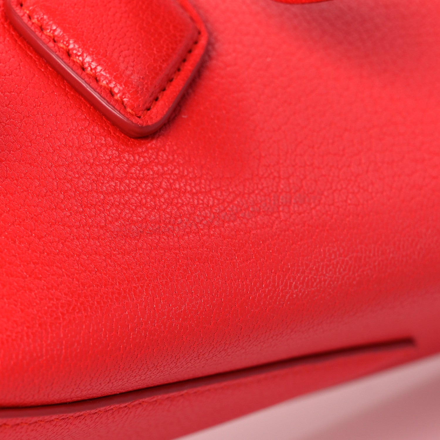 Alaia Goatskin Small Le Teckel Bag Rouge 11 of 15