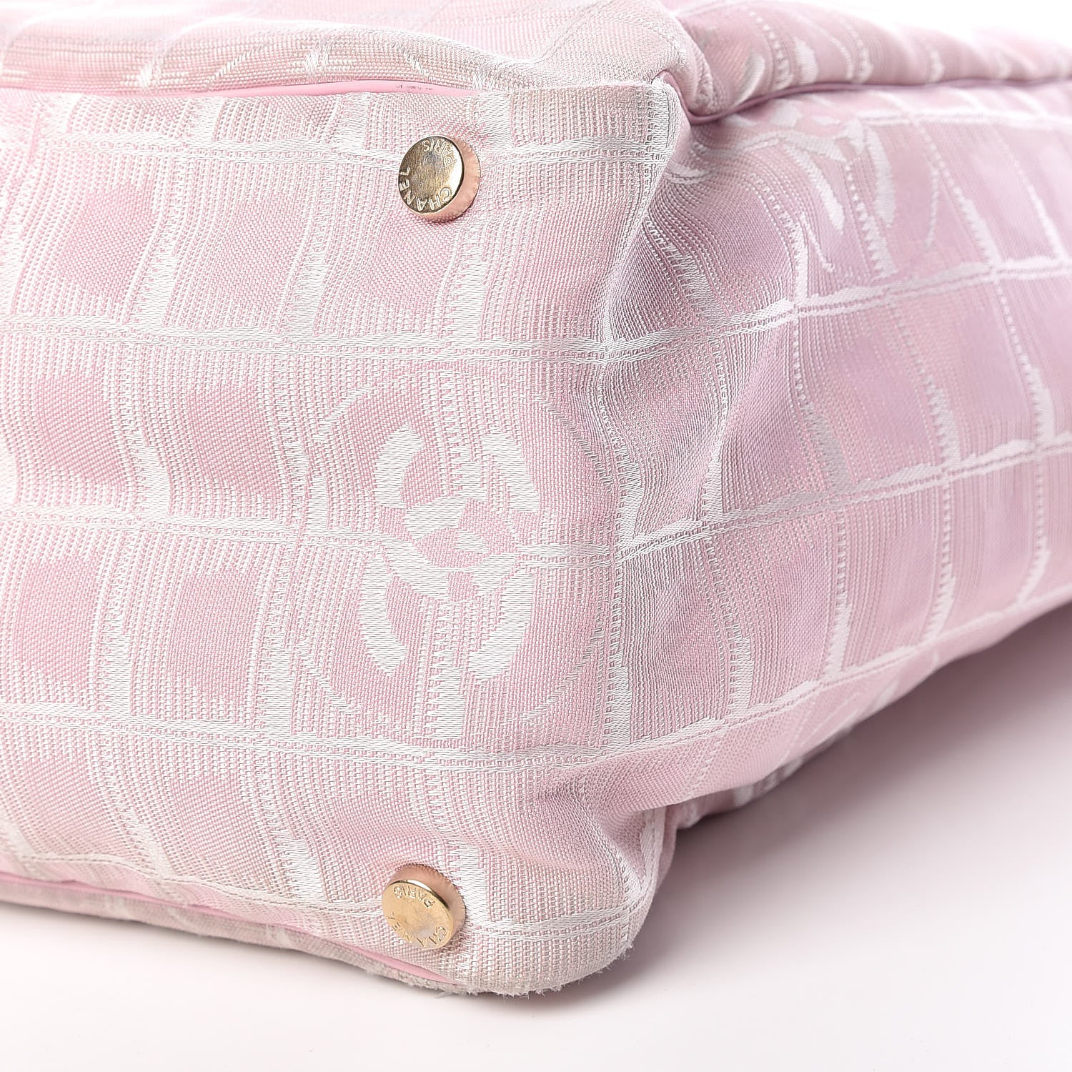 Chanel Nylon Travel Large Tote Pink 11 of 19