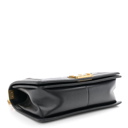 Chanel Lambskin Quilted Medium Boy Flap Black 4 of 11