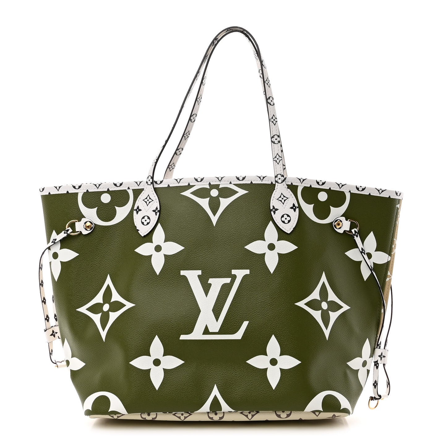 Monogram Giant Neverfull MM Kaki