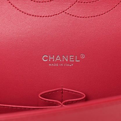 Chanel Iridescent Caviar Quilted Maxi Double Flap Red 7 of 11