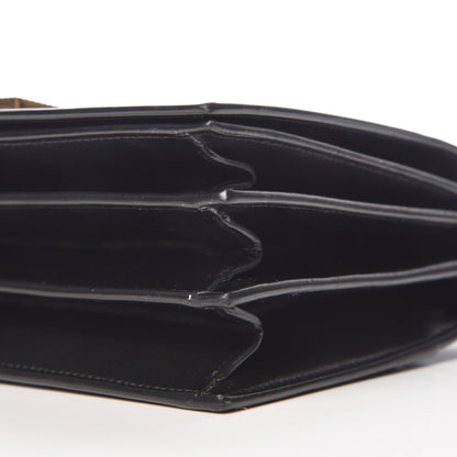 Saint Laurent Smooth Calfskin Medium Domino Shoulder Bag Black 9 of 9