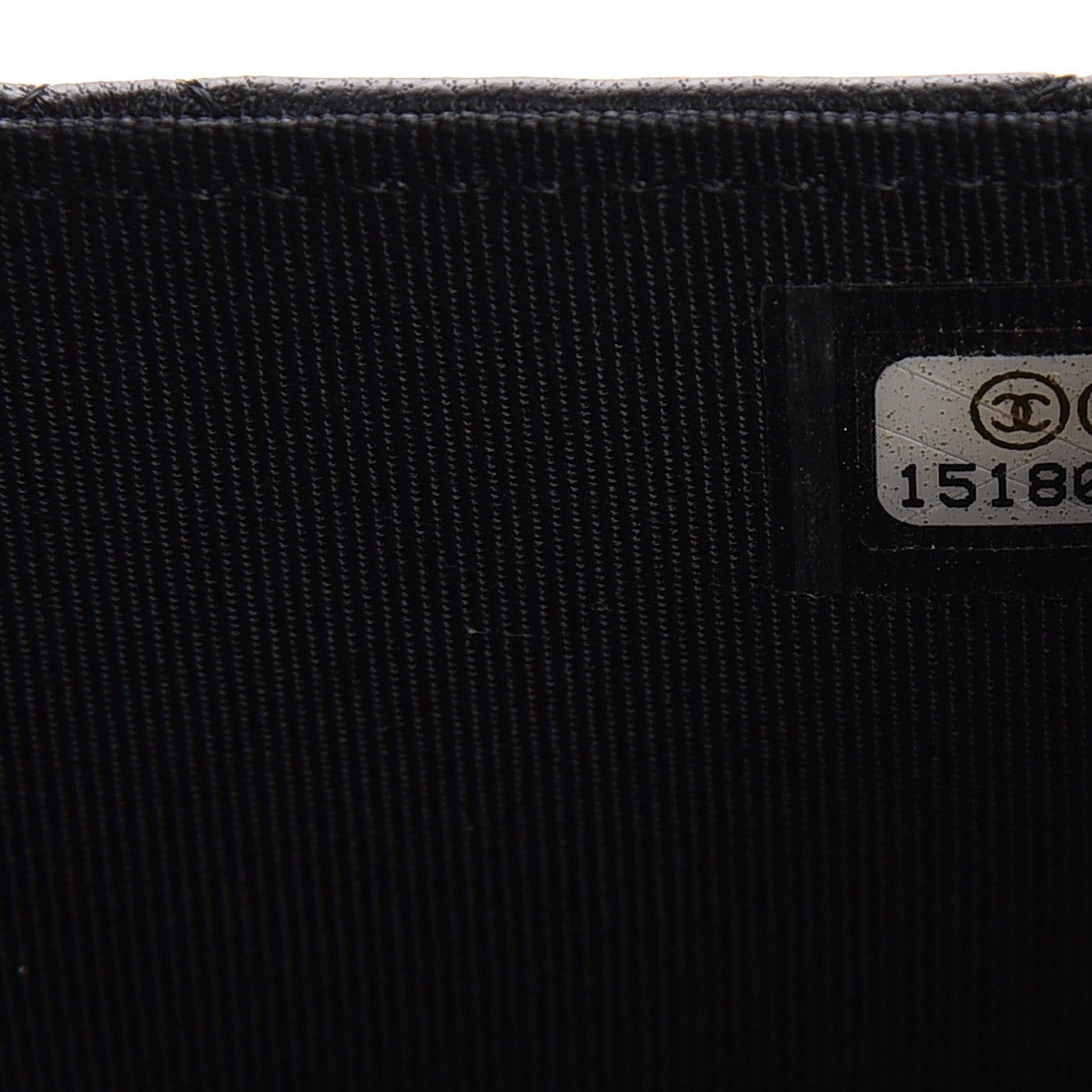 Chanel Lambskin Quilted Wallet On Chain WOC Black 8 of 10