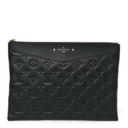 Louis Vuitton Empreinte Daily Pouch Black 1 of 11