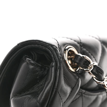 Chanel Calfskin Quilted CC Uniform Flap Belt Bag Black 14 of 15