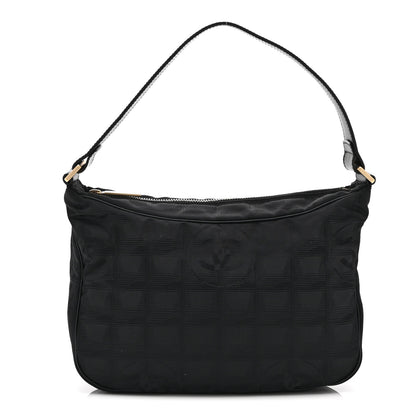 Chanel Nylon Travel Hobo Black 1 of 10