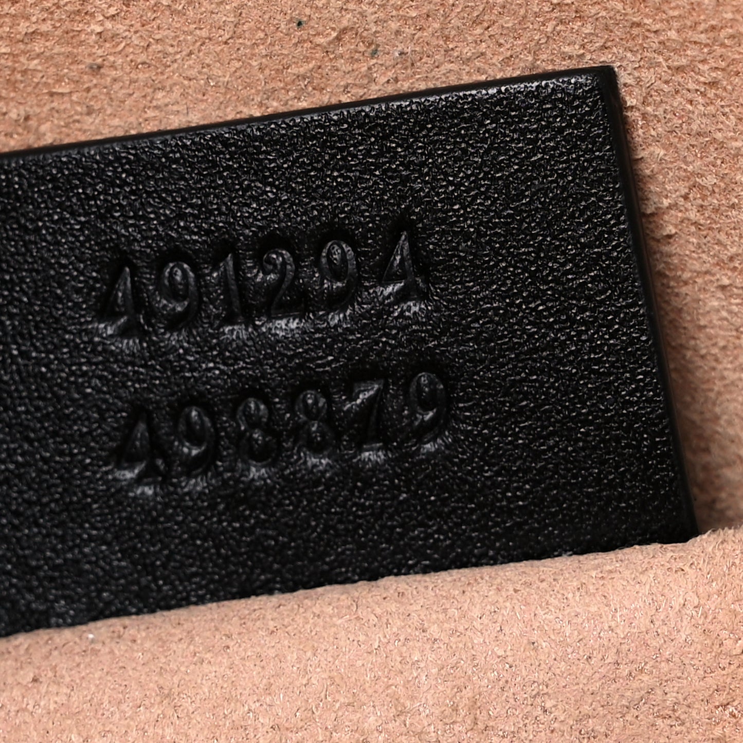 Calfskin Matelasse GG Marmont Belt Bag 75 30 Black