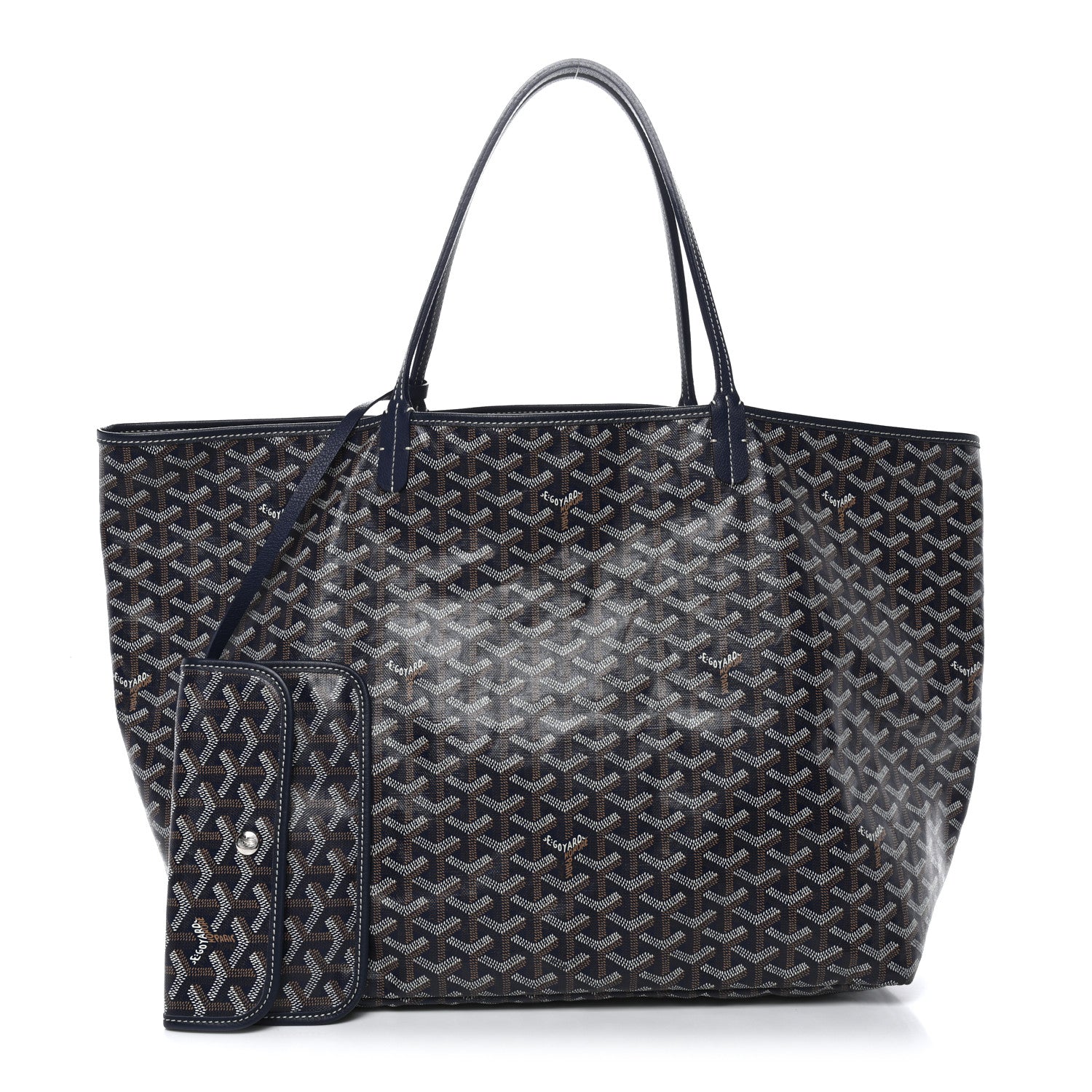 Goyard Goyardine Saint Louis GM Navy 2 of 12