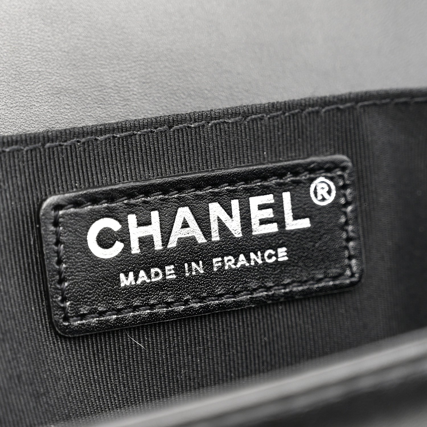 Chanel Glazed Calfskin Quilted Medium Chain Around Boy Flap Black 6 of 10