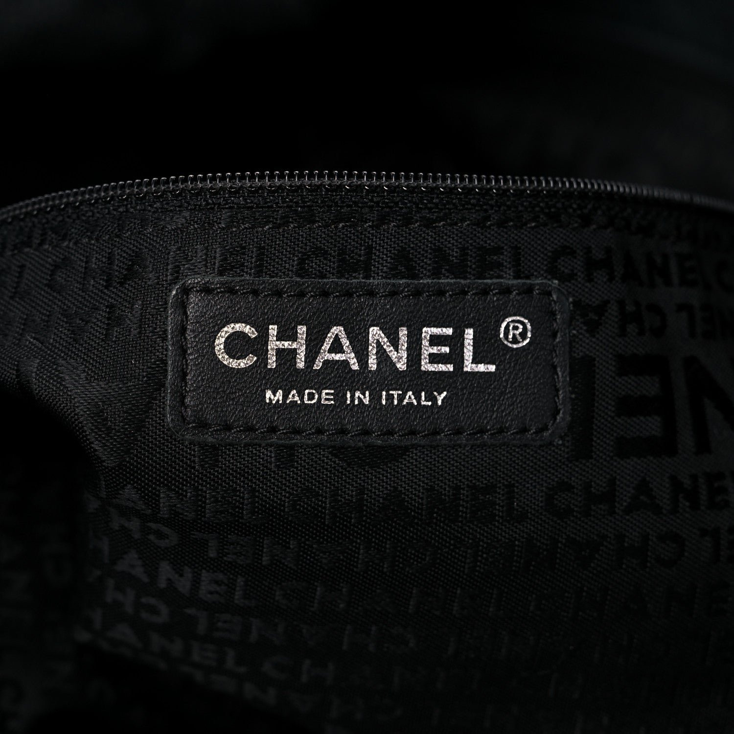 Chanel Distressed Caviar XL Coco Cabas Black 7 of 18