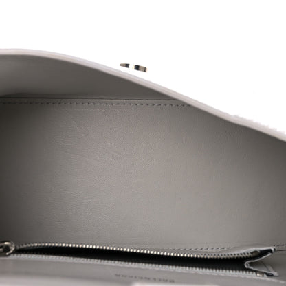 Balenciaga Shiny Box Calfskin Small Hourglass Top Handle Bag Chalky White 5 of 15