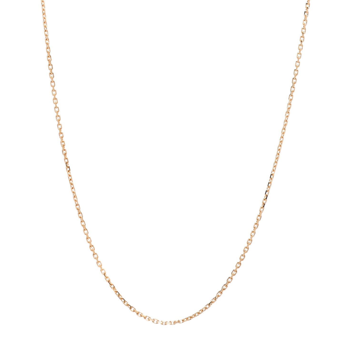 18K Yellow Gold Trace Chain