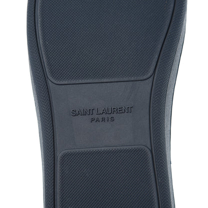 Saint Laurent Calfskin SL/06 Classic Court Sneakers 40 Blue 6 of 8