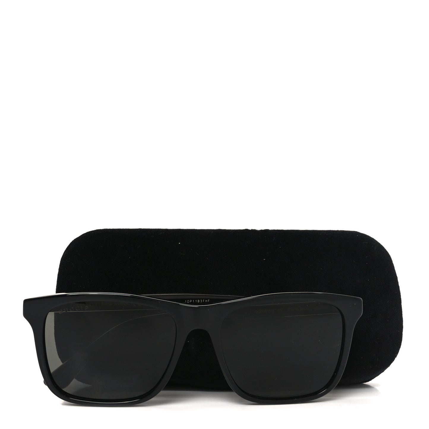 Acetate Frame Sunglasses GG0381SN Black