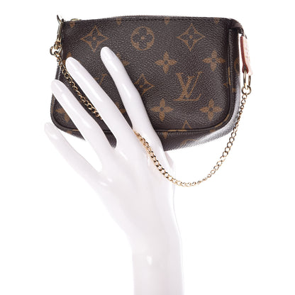 Louis Vuitton Monogram Mini Pochette Accessories 2 of 8