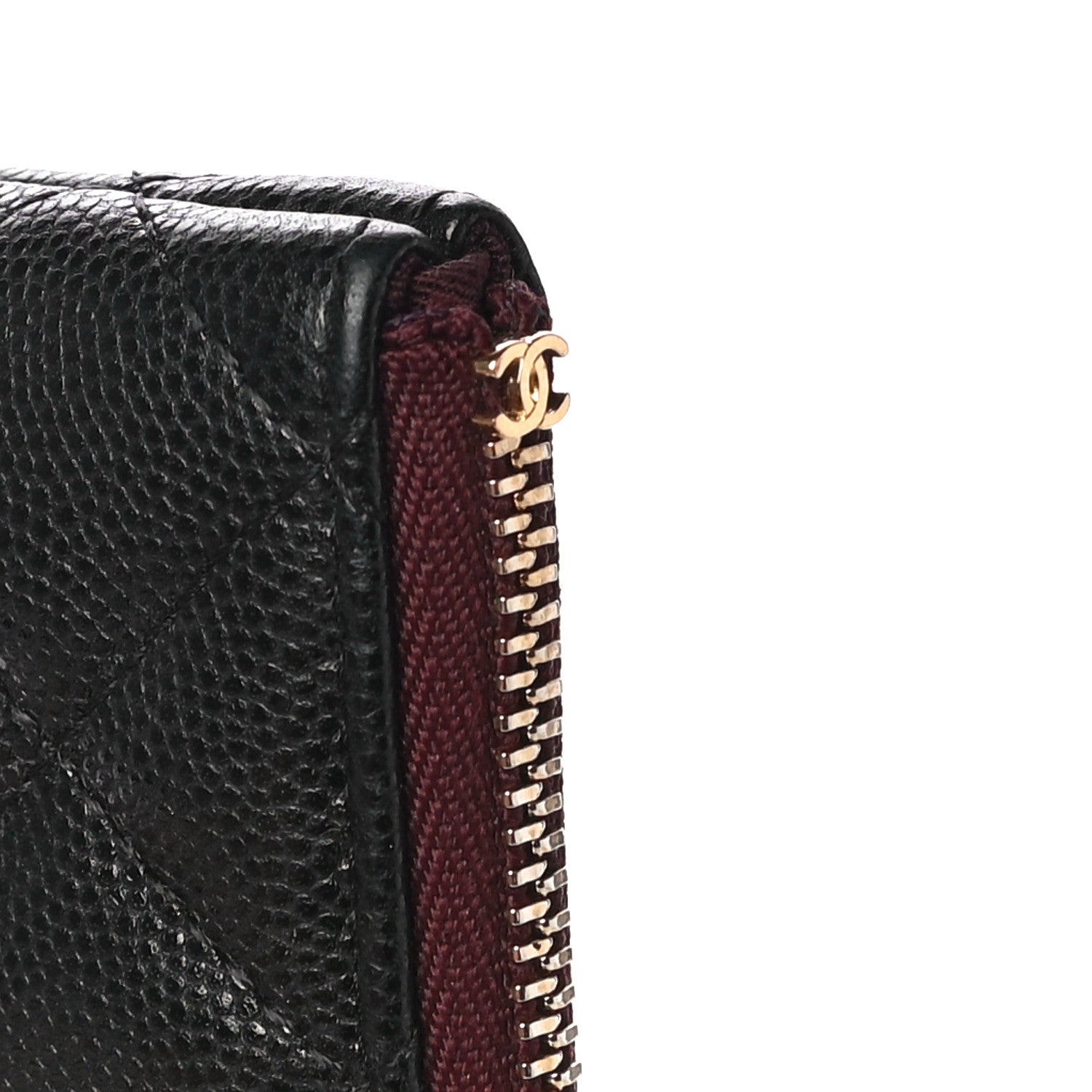 Chanel Caviar Quilted Small Cosmetic Case Black 14 of 15
