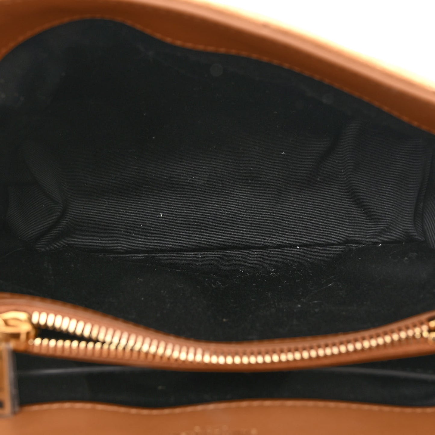 Suede Calfskin Y Quilted Monogram Small Loulou Chain Satchel Cinnamon