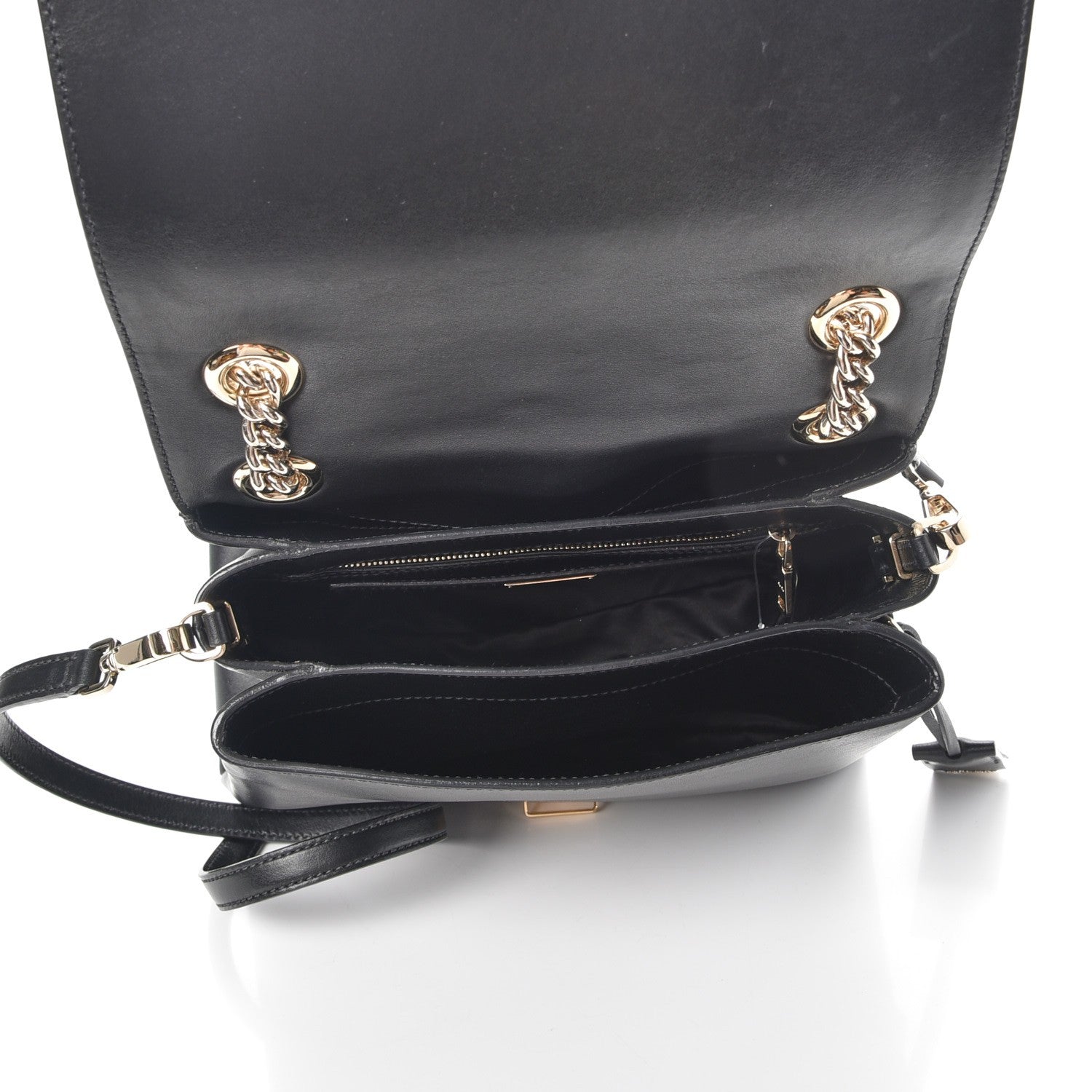 Miu Miu Soft Calfskin Top Handle Satchel Nero Black 6 of 10