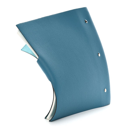 Hermes Togo Ulysse GM Notebook Cover Turquoise 3 of 7