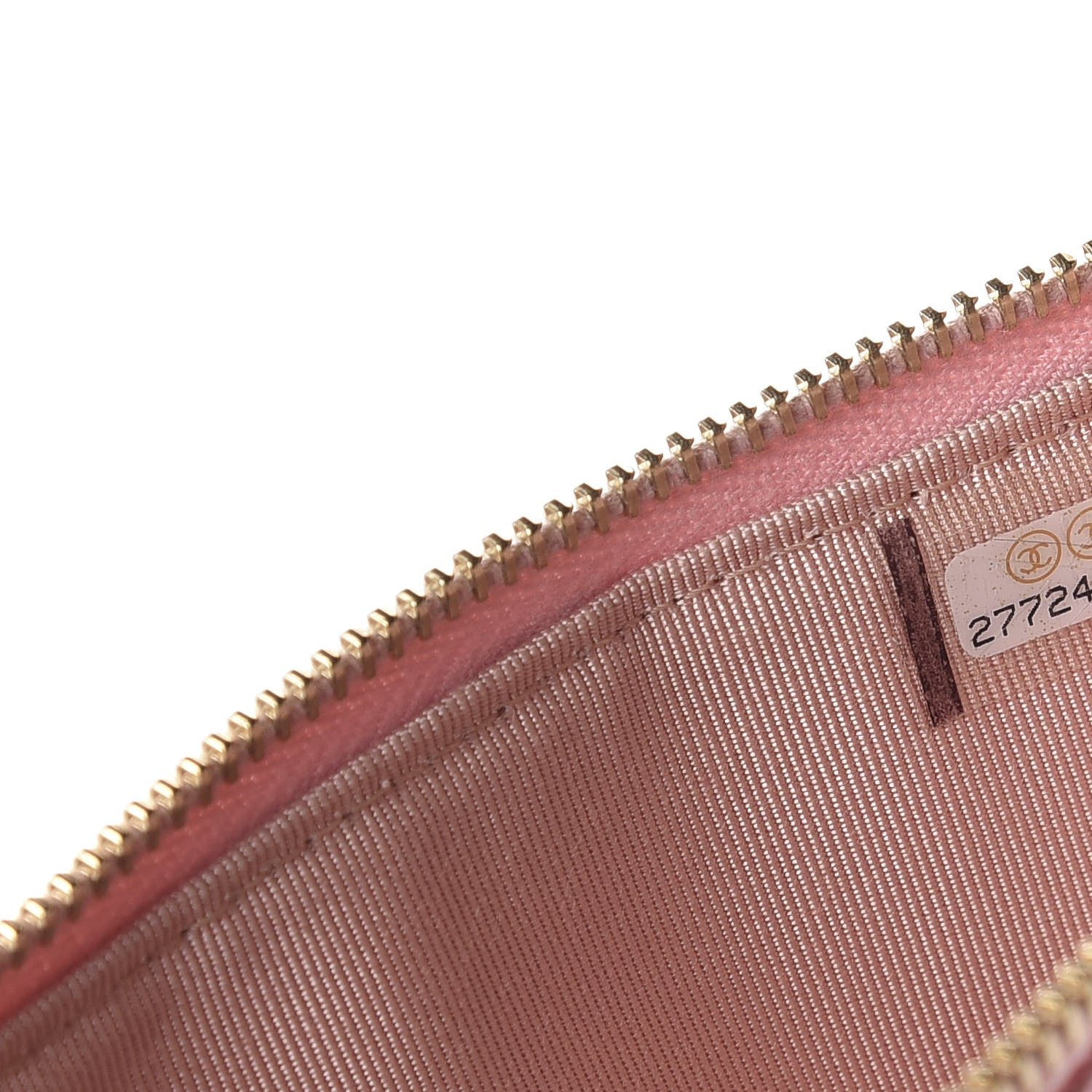 Chanel Iridescent Caviar Quilted Classic iPhone Pouch Rose Pink 7 of 8