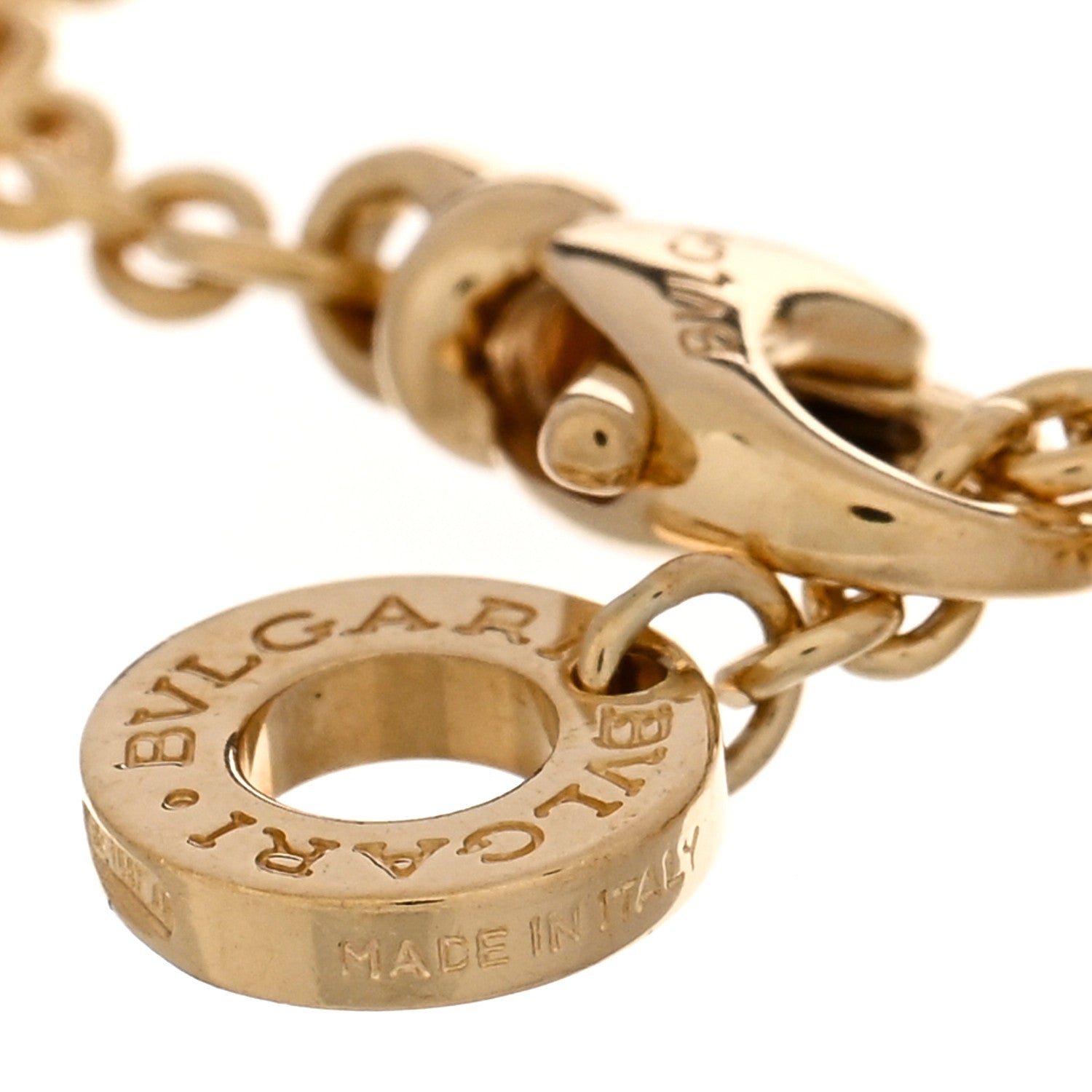 Bulgari 18K Yellow Rose White Gold B.Zero1 Bracelet 3 of 3