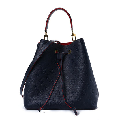 Louis Vuitton Empreinte Neonoe MM Marine Rouge 1 of 7