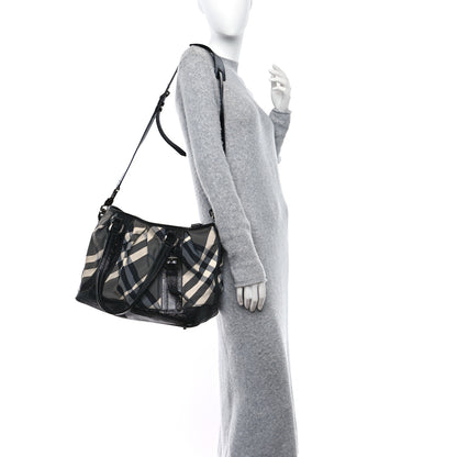 Burberry Nylon Beat Check Lowry Black 2 of 10