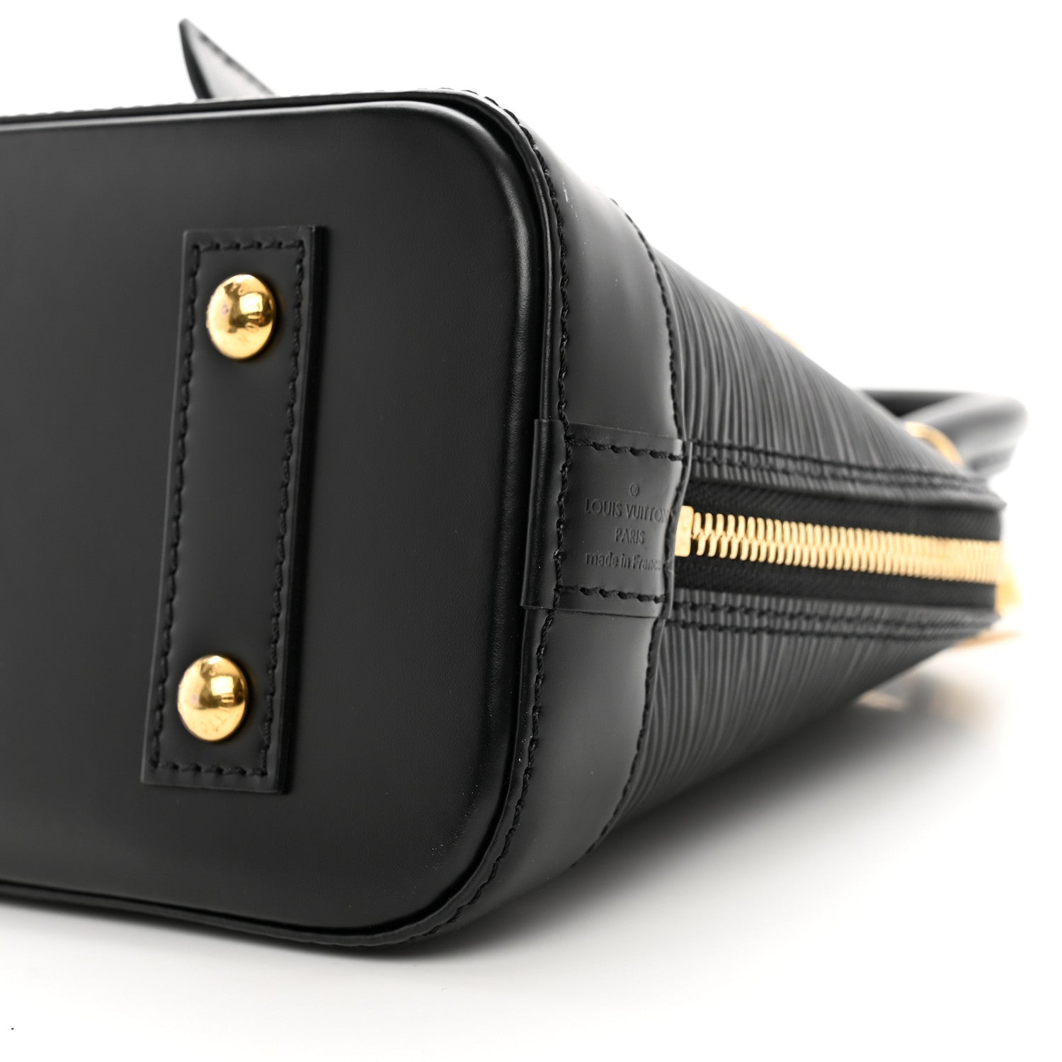 Louis Vuitton Epi Love Lock Alma BB Black 6 of 9