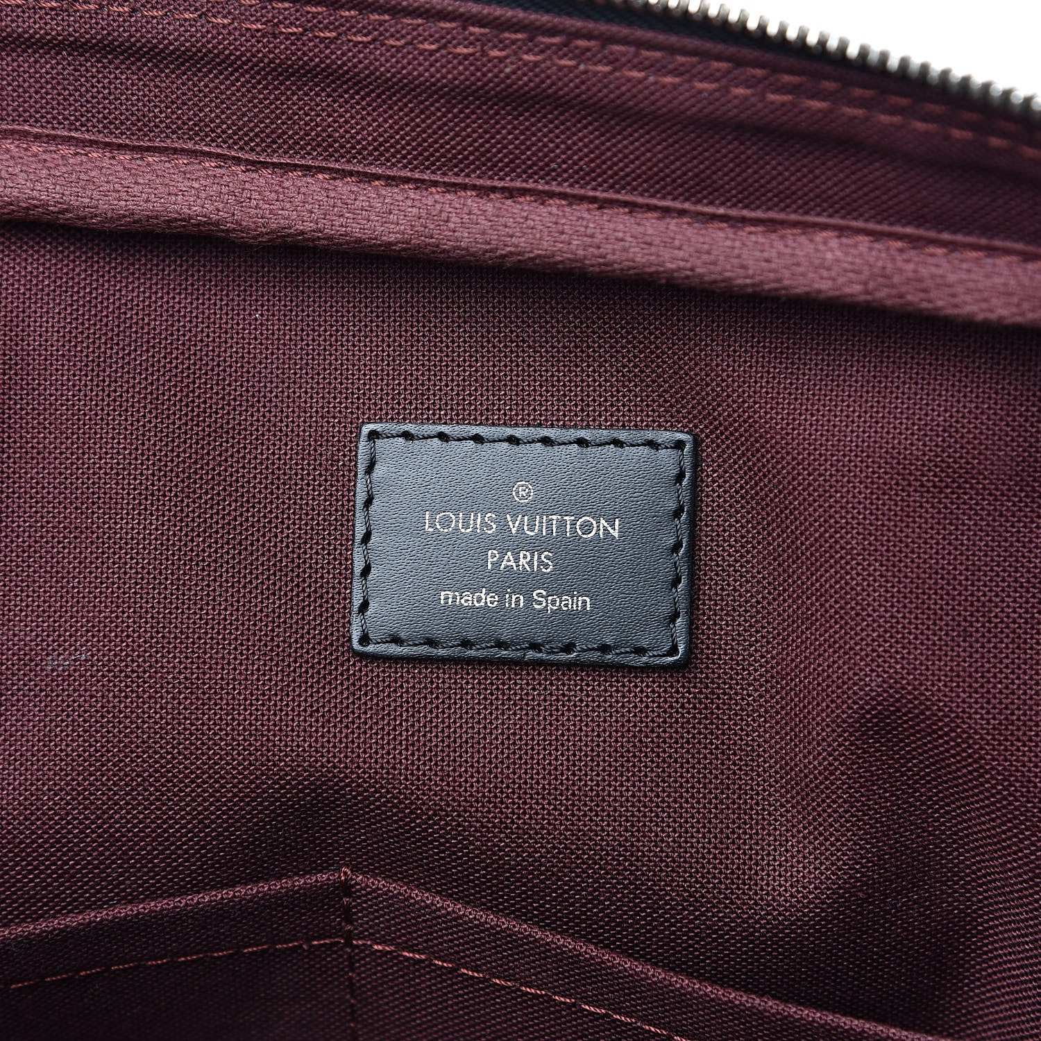 Louis Vuitton Monogram Macassar Porte-Documents Voyage PM 6 of 13